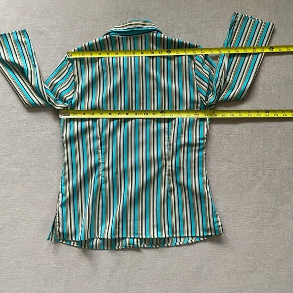Notations vintage 90s striped shirt. - Picture 11 of 11